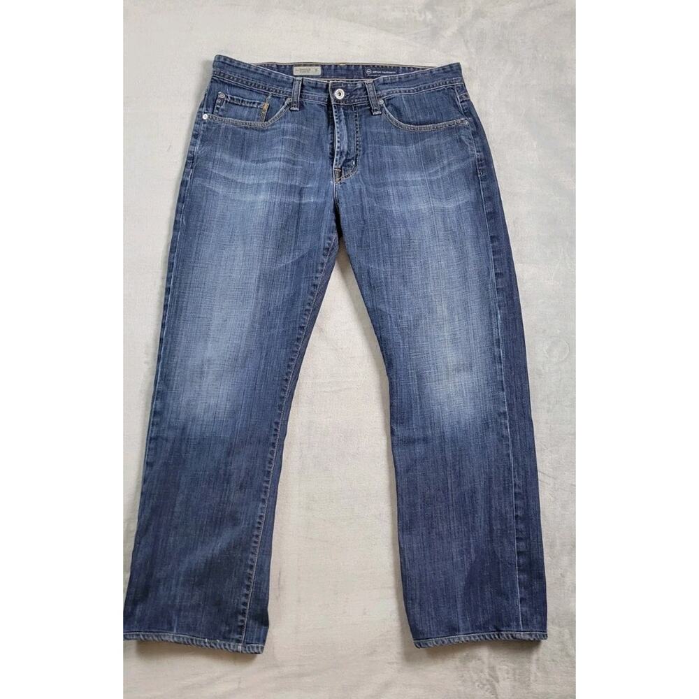 AG Adriano Goldschmied Men's Blue Chinos